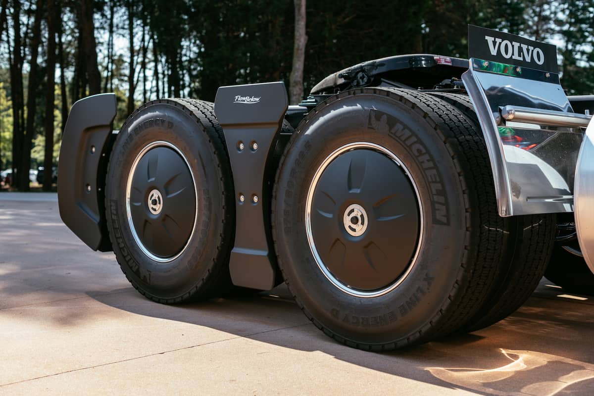 FlowBelow on Volvo truck