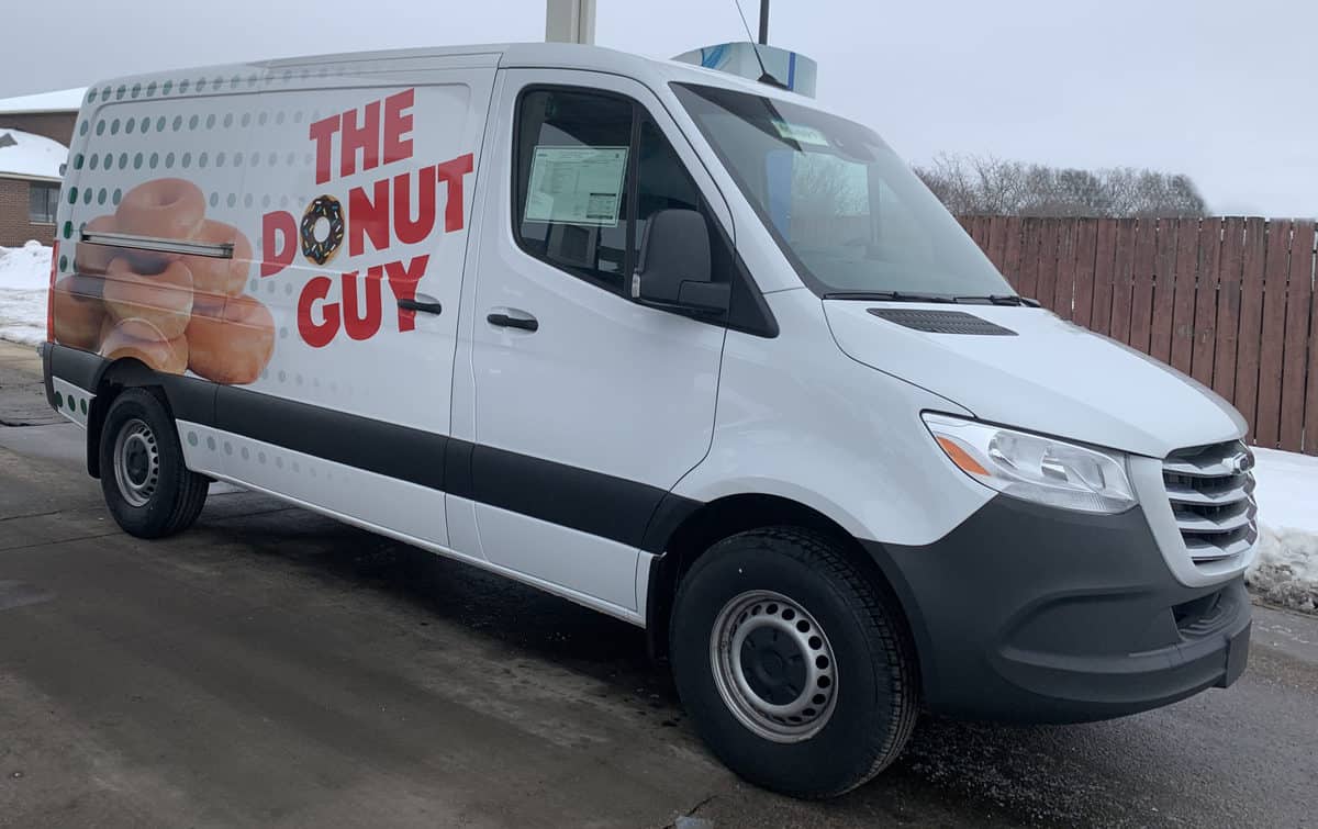 Donut delivery store