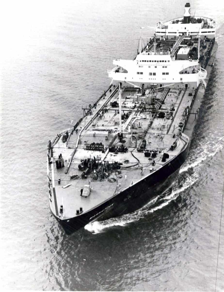 Canada: November, 1969 The SS Manhattan, an oil tanker outfitted