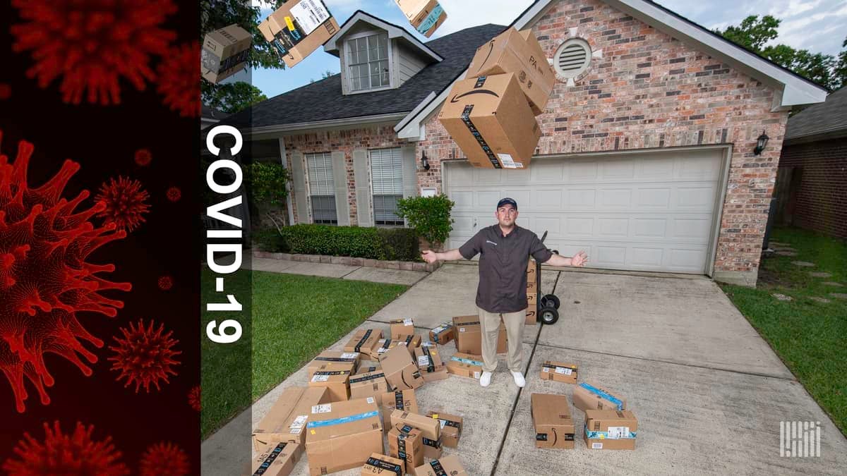 COVID-19 has managed to wreck the delivery economy (Photo: Jim Allen/FreightWaves)