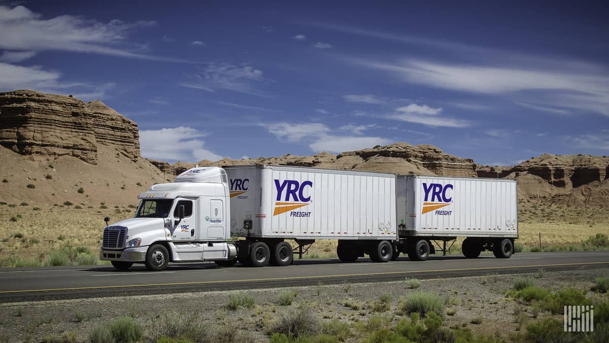 YRC Q3 update bucks improving industry trends FreightWaves