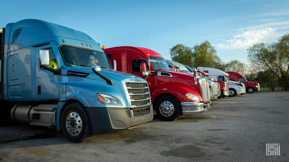 A variety of trucks. (Photo: Shutterstock)