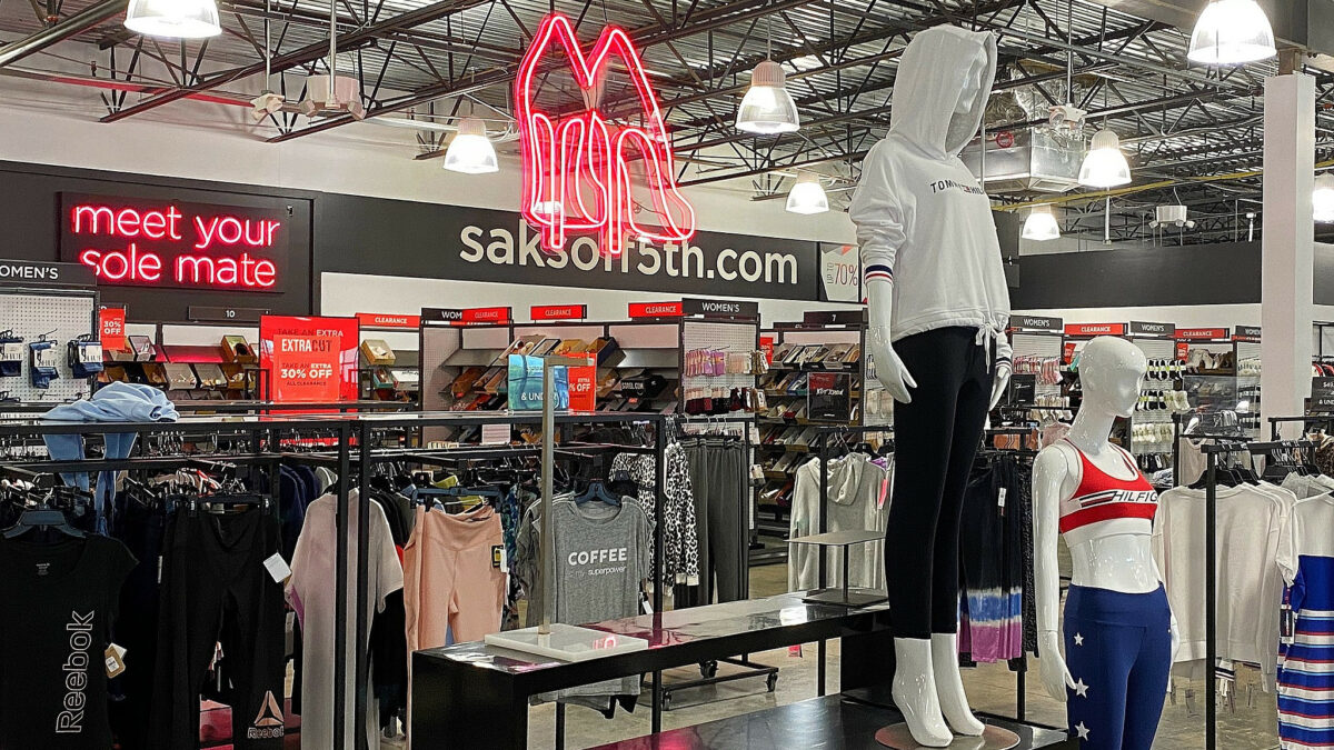 Brand New: New Logo for Saks Off 5th