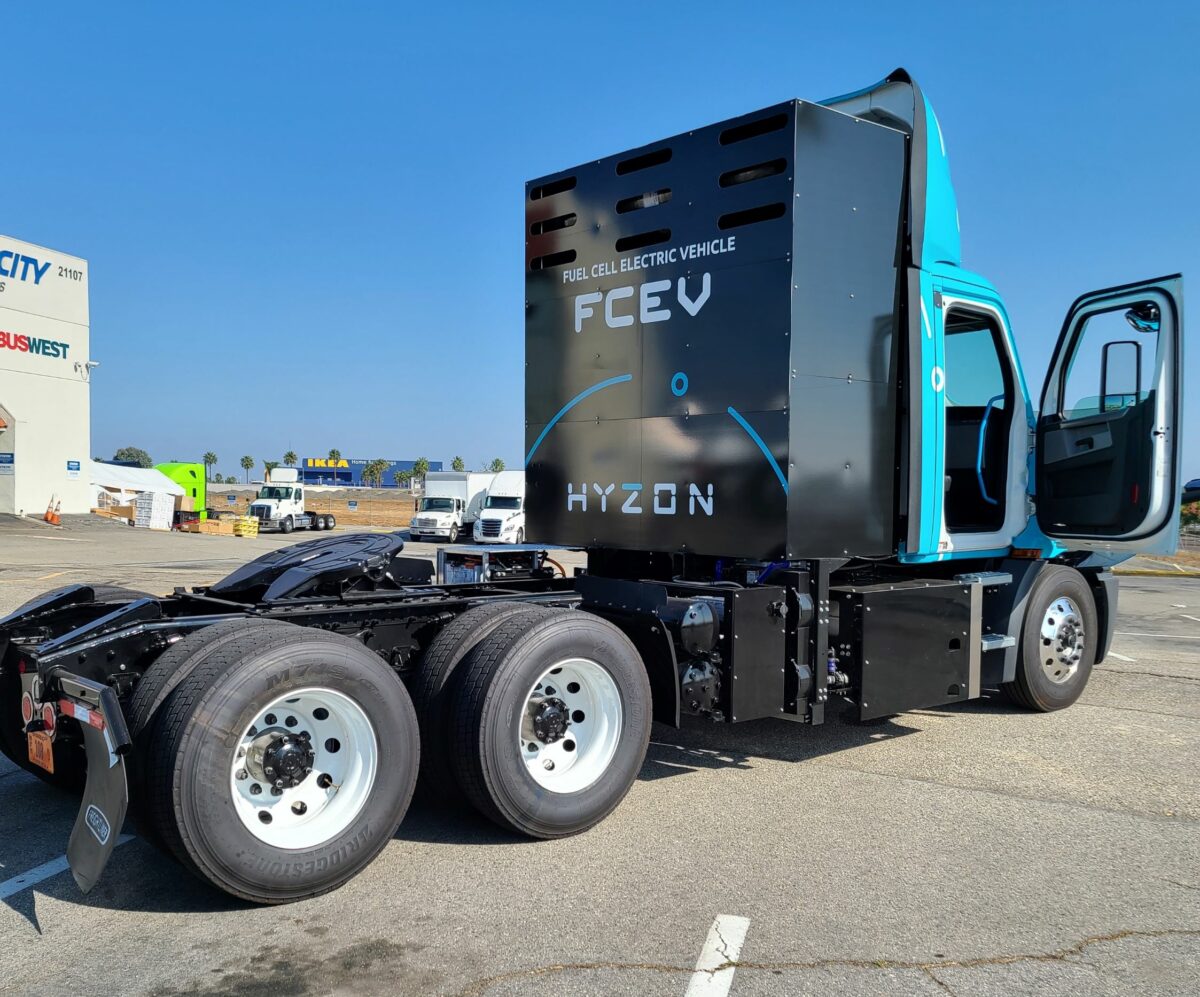 ACT Expo Exclusive first ride in Hyzon hydrogenpowered fuel cell