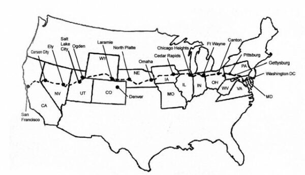 FreightWaves Classics: First Transcontinental Motor Convoy crosses ...