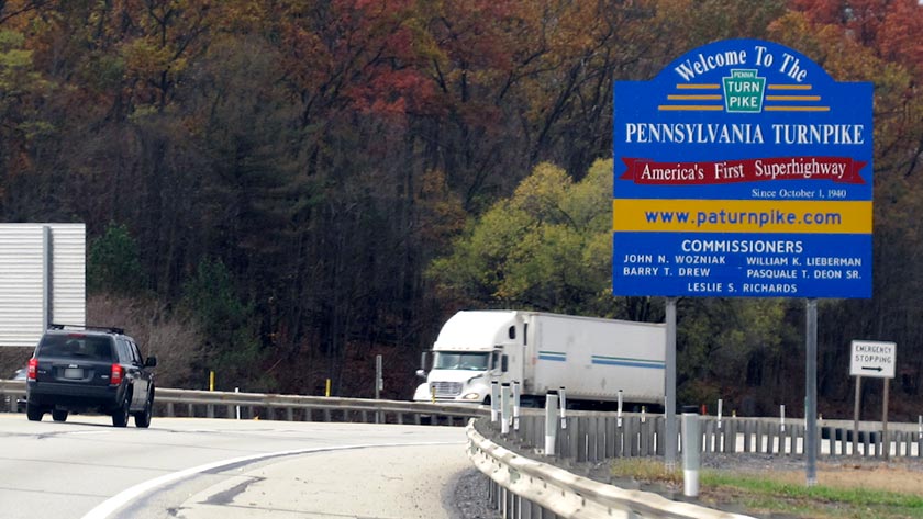 Pennsylvania Turnpike - Good luck to the Philadelphia Eagles and the  Pittsburgh Steelers in today's PA Turnpike showdown!