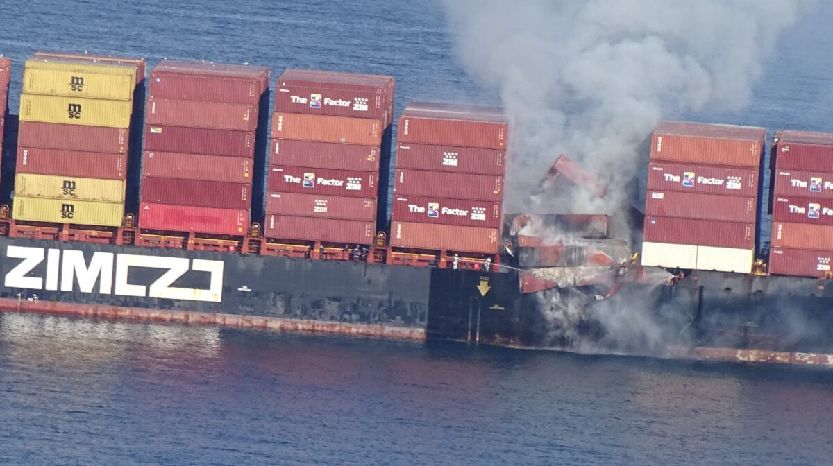 Cargo Overboard, Intense Rolling: The Risks Of Fully Loaded Mega-Container  Ships : NPR