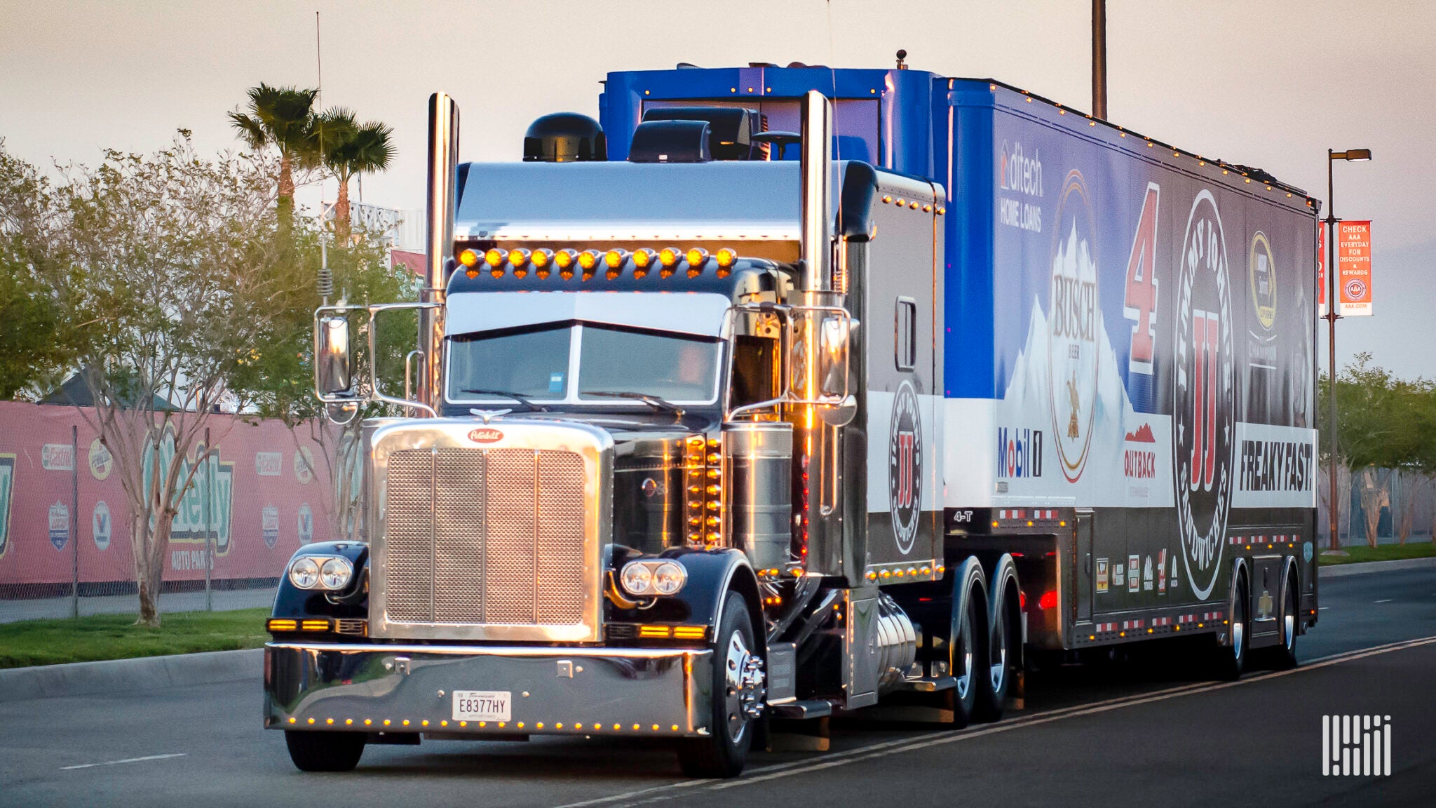 Photo gallery NASCAR haulers ready to roll FreightWaves