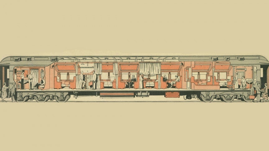 Pullman Sleeping Car Layout