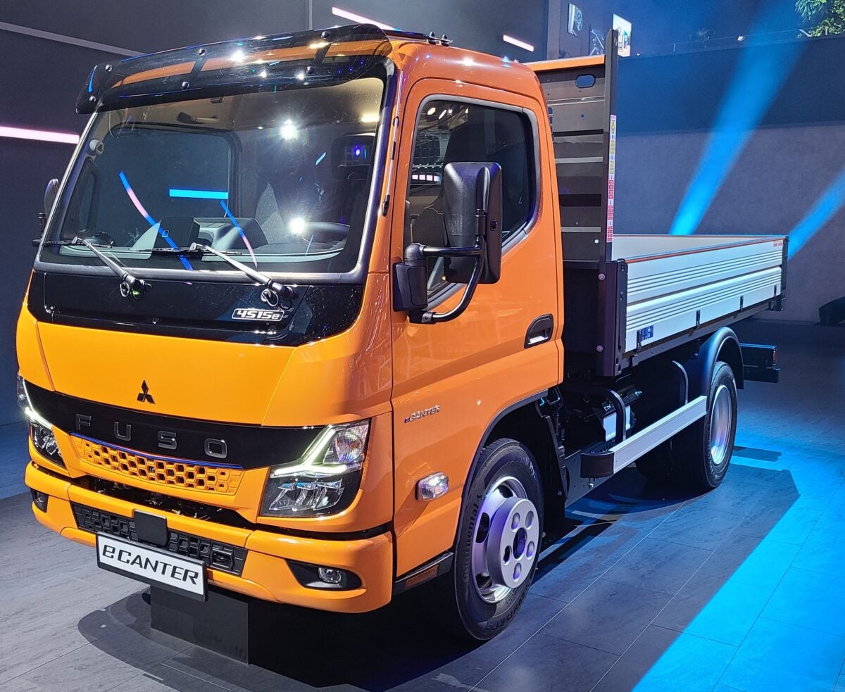 Mitsubishi Fuso second-generation e-Canter