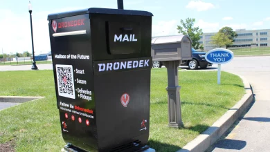 DroneDek integrates smart mailbox with A2Z Drone Delivery system