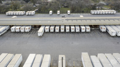 A YRC Freight terminal in Houston