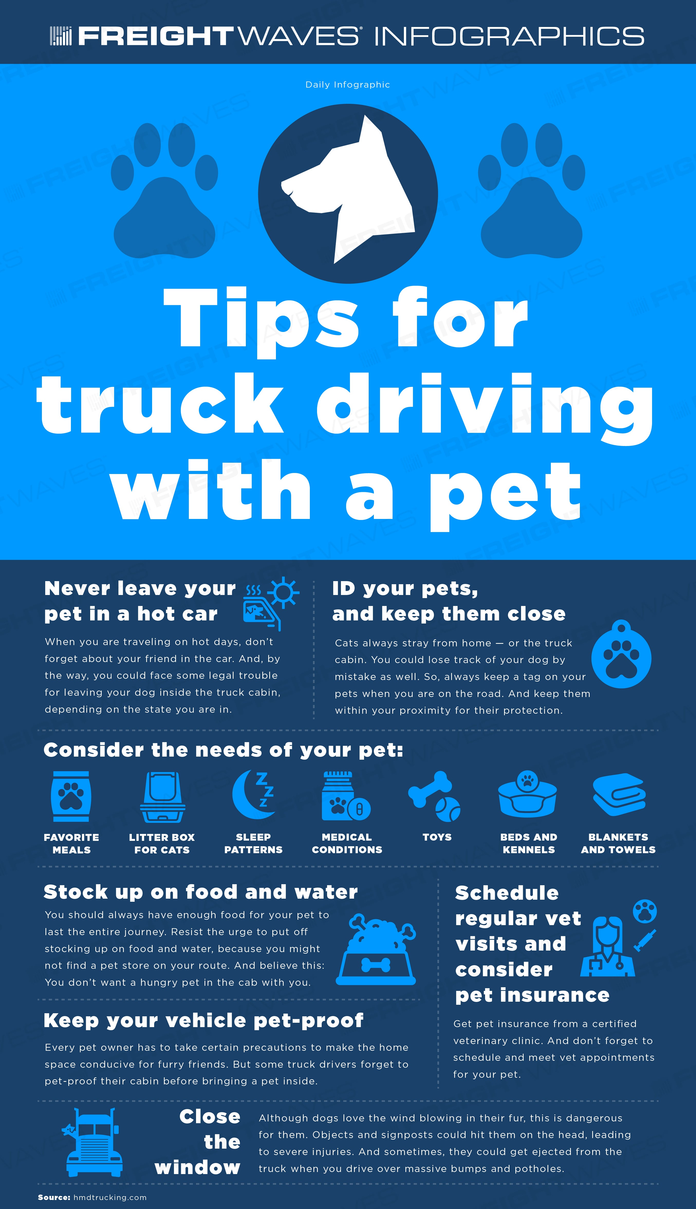 Daily Infographic: Truck driver essentials: Things truckers describe as  'must-haves' - FreightWaves