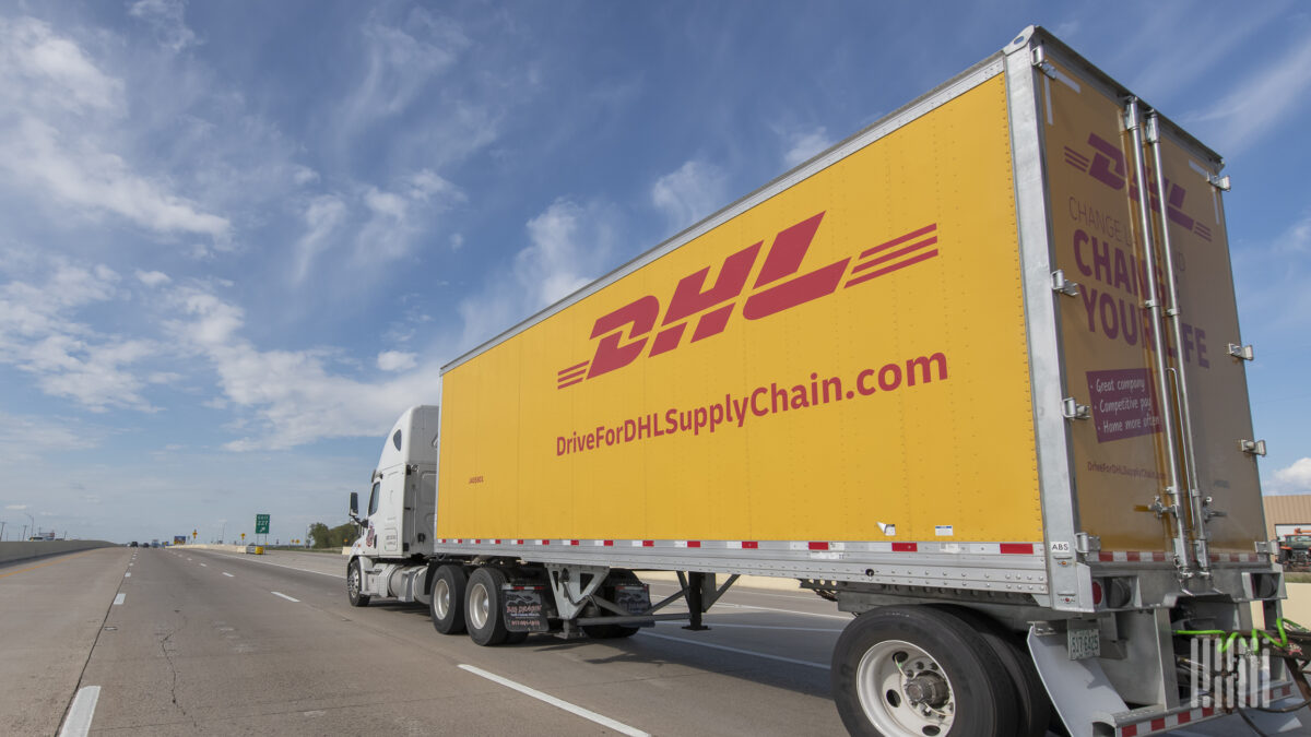 DHL clearance event logistics in the current year