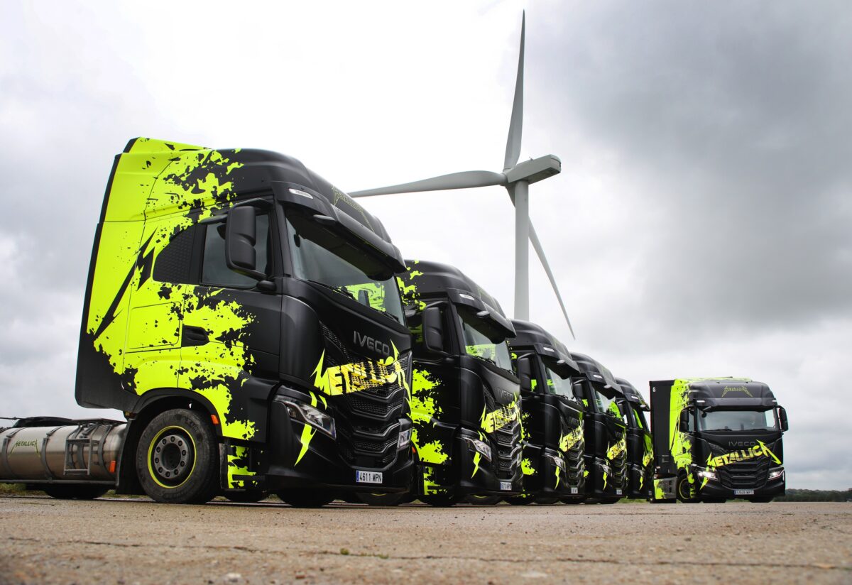 Metallica Leads the Charge for Sustainable Trucking Revolution